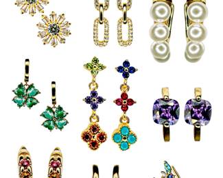 Fine Jewelry: Sterling with Pierced Earrings