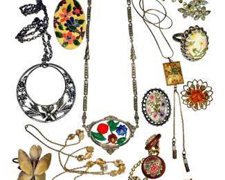 Antique - Modern Costume & Gold Filled Jewelry