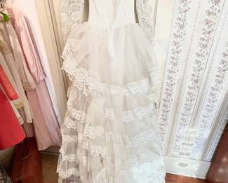 Detail pic, Full lace wedding gown back 