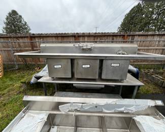 Industrial restaurant equipment. AVAILABLE FOR PRESALE. Call for details.