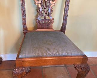 Carved Side Chair