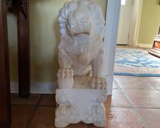 One of a Pair of Foo Dogs