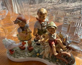 Hummel "Harvest Time" with Stand (No Box)               XXXX of 1,000