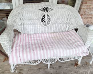 Wicker loveseat $25 sale price