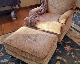 Kincaid armchair with ottoman $75 (sale price)
