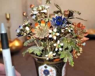 Vintage enameled flowers - Fleurs des Siècles – Jane Hutcheson Designs