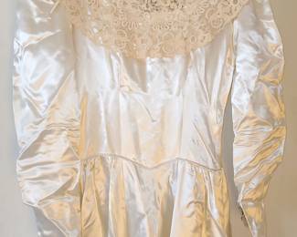 Vintage 1949 Wedding Gown