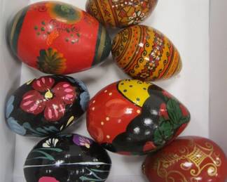 PAINTED EGGS