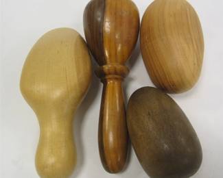 WOOD SOCK DARNING EGGS