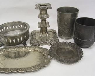 OLD SILVER PLATED SERVERS