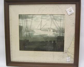 HENRY C POPP SEATTLE WATERCOLOR