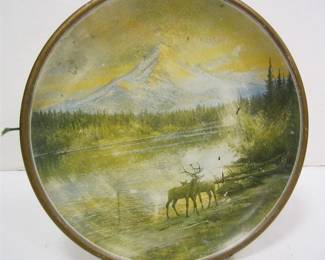  RARE 48TH ANNUAL GRAND LODGE REUNION BPOE PORTLAND OREGON TIN PLATE.  BY H.L.FORDING