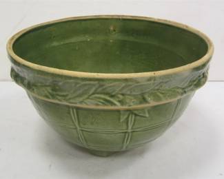 McCoy yellow ware mixing bowl.  AS IS