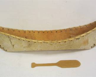 MODEL BIRCH BARK CANOE