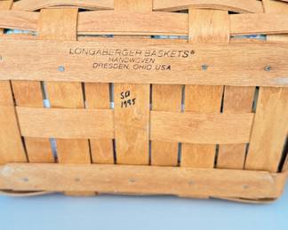 Longaberger Picnic Basket. Photo 2 of 2.