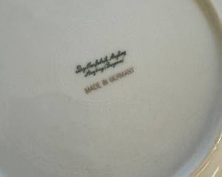German Porcelain Plates. Photo 2 of 3.