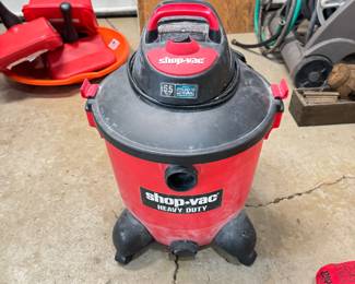 Heavy Duty Shop Vac, Garden Hoses.