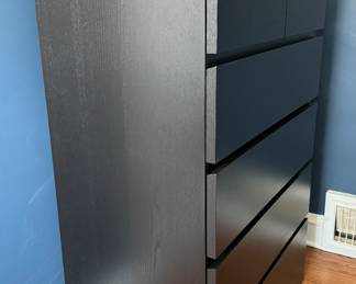 6-Drawer Ebony Chest of Drawers - 2 Available. Photo 2 of 3.