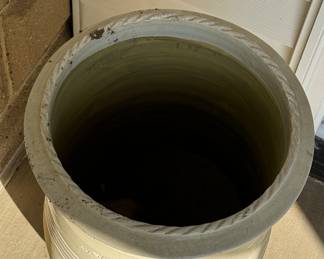 Glazed Ceramic Planter. Photo 2 of 2.