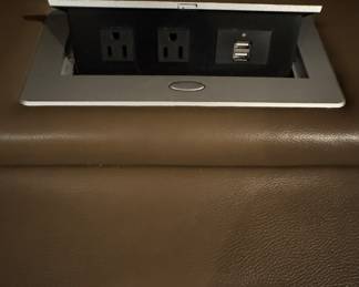 Three Seat Leather Power Reclining Sofa. Each Seat Reclines Independently Of The Other! Photo 4 of 6.