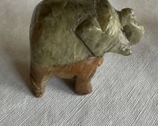 Small Elephant Figurine.