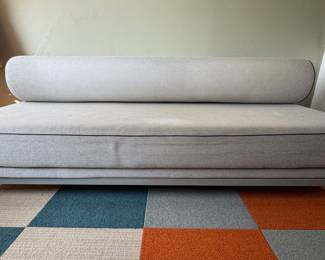 Design Within Reach Soft-Line Twilight Sleeper Sofa. Measures 28¾" H 78¾" W 34¾" D. Slipcover is Removable For Cleaning. Photo 1 of 3.