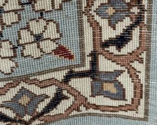 Persian Tapestry with Rod and Mounting Brackets. Photo 3 of 4.