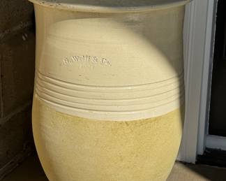 Glazed Ceramic Planter. Photo 1 of 2.