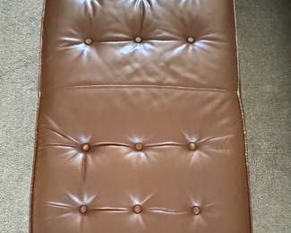 Leather Storage Ottoman. Photo 2 of 2.