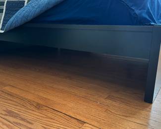 Black Frame Full-Size Bed Frame. Photo 2 of 2.