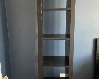 Ebony Cube Bookshelf.