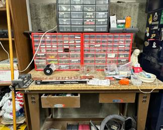 Work Bench and Hardware.