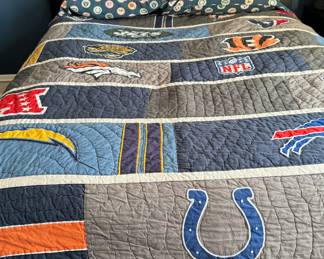 Black Frame Full-Size Bed Frame. Photo 1 of 2.