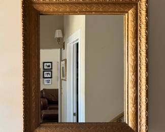 Small Gilt Mirror.