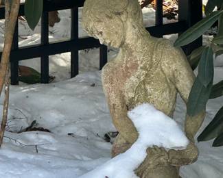Outdoor Stone Lady