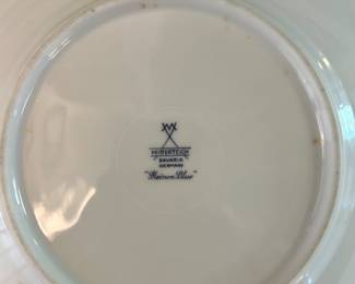 Mitterteich "Meissen Blue" plates made in Germany