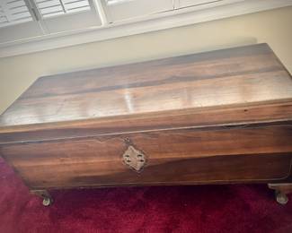 Vintage cedar chest