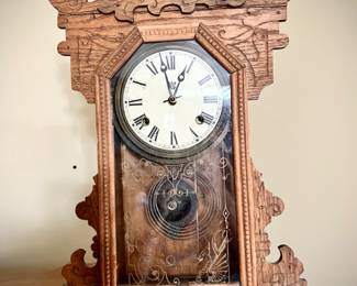 Antique table clock