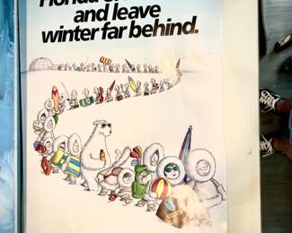 US Air posters illustrated by W. B. Park