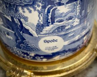 Spode table lamp "Italian Countryside"