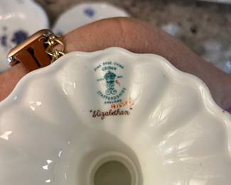 Staffordshire "Elizabethan" cake plate