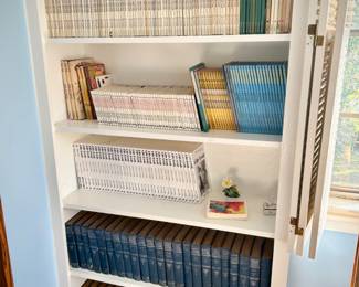 W. B. Park's books and Harvard Classics book set "The Five-Foot Shelf of Books"