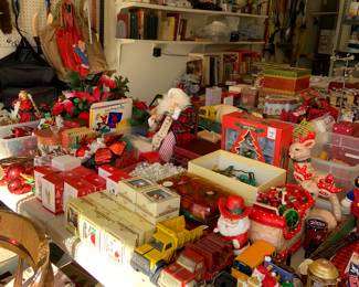 Christmas and miscellaneous garage