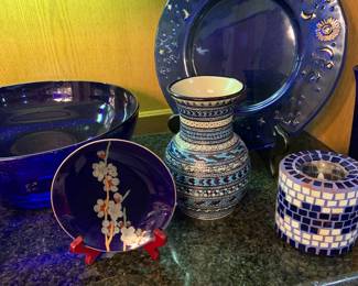 cobalt and collectible glass