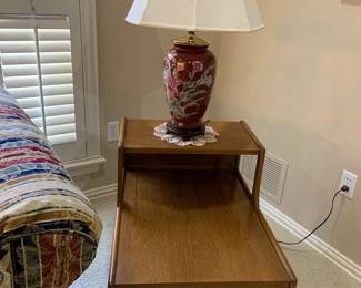 Mount Airy "Facade" danish modern step table