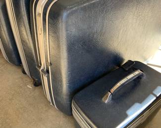 vintage Samsonite luggage