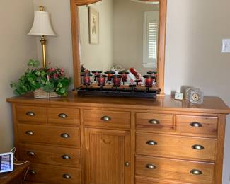 lovely dresser with mirror