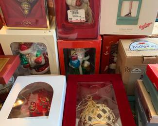Lenox christmas ornaments