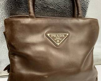 Prada Milano Multi Pocket Leather Handbag, Italy

