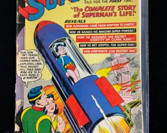 1961 DC Comics Superman in Plastic, Collectible
